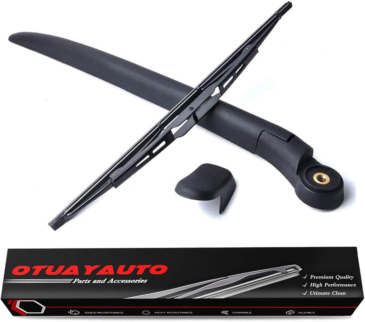 Rear Windshield Back Wiper Arm Blade Set D7909