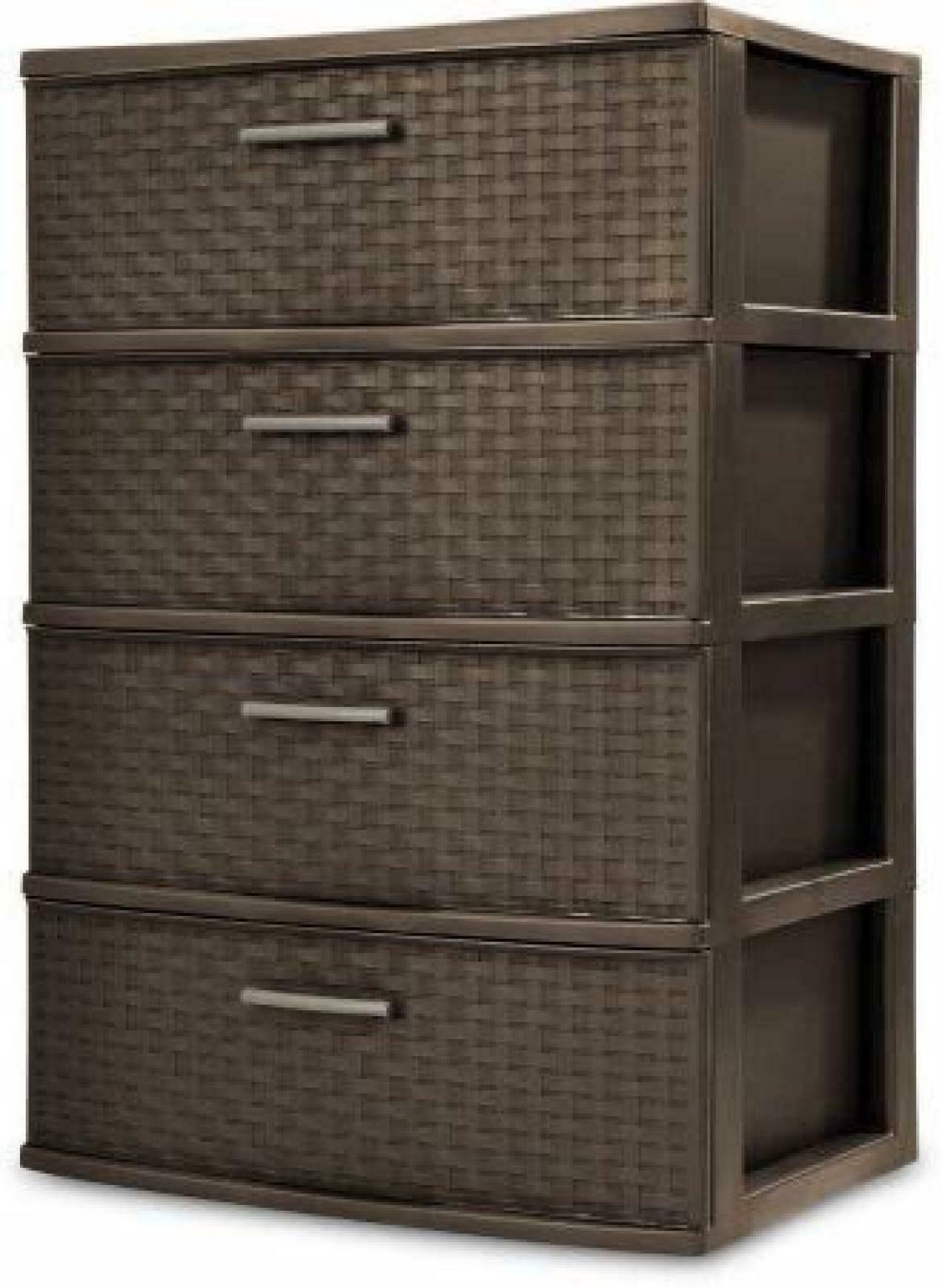 4 Drawer Wide Weave Tower N573331