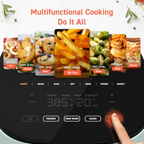 Compact 5QT Air Fryer with Nonstick Basket R191197