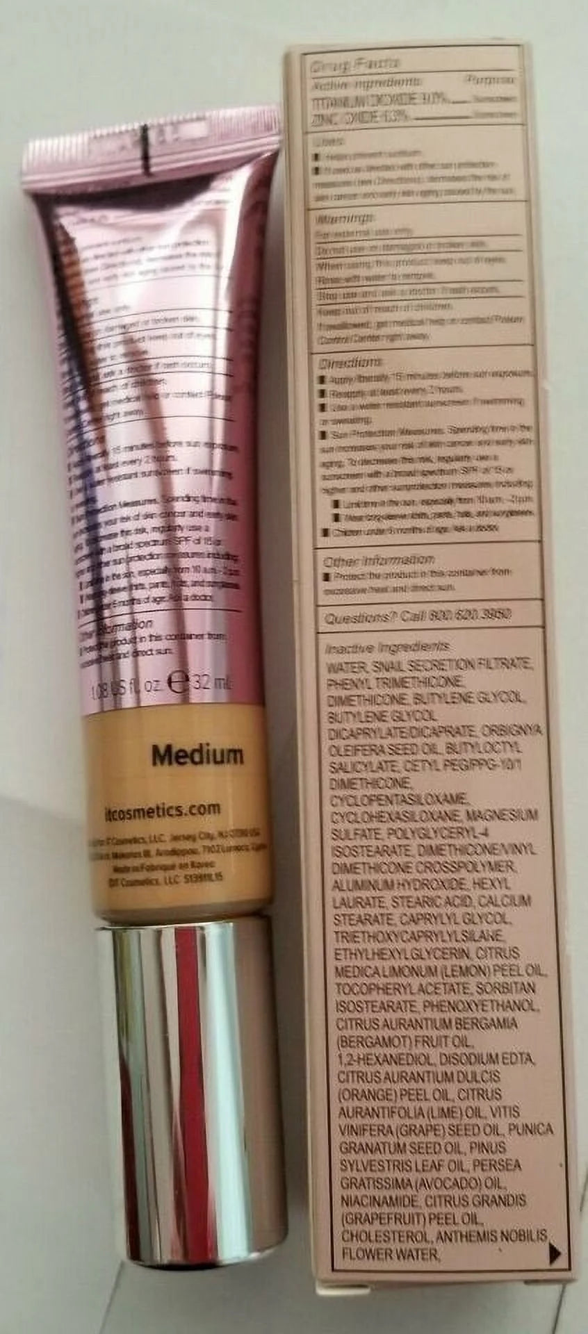 CC+ Cream SPF 50+ 1.08 oz Medium I94334