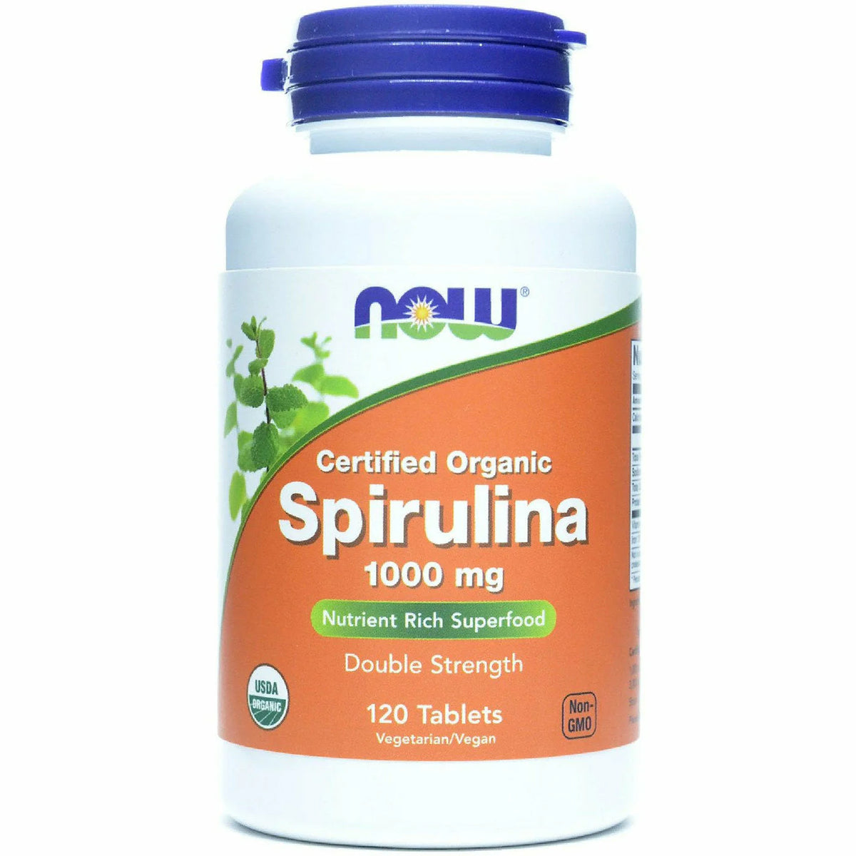 Organic Spirulina 1000 mg 120 tabs D750522