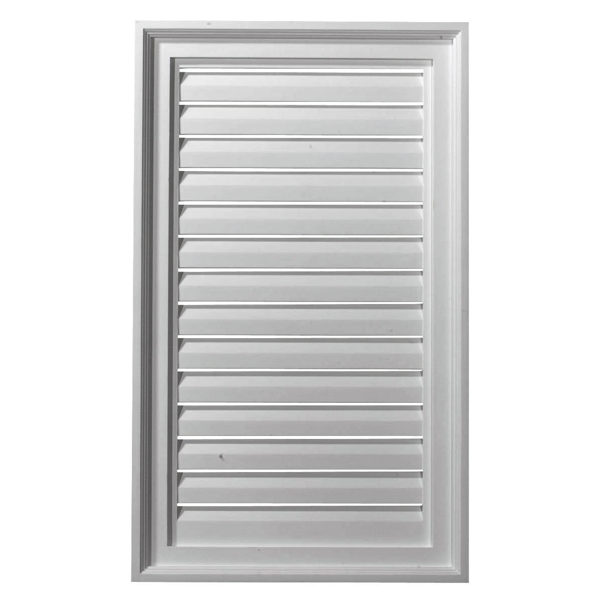 Vertical Urethane Gable Vent Louver D51178