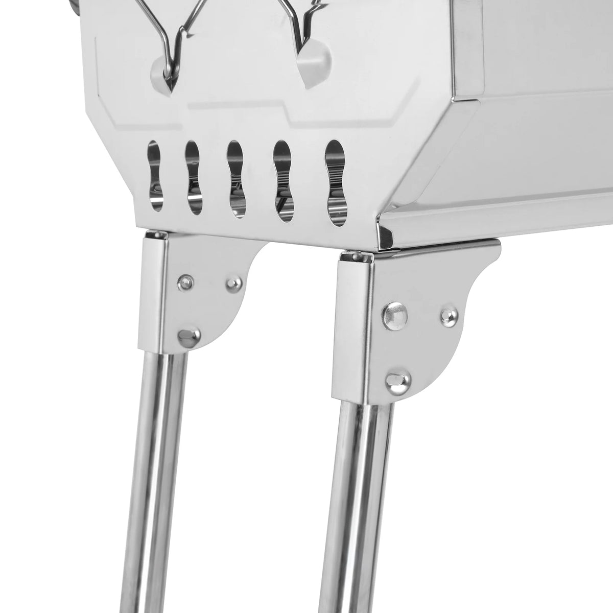 Portable Charcoal BBQ Grill 39.37 x 12.2 x 27.95 inch H7104