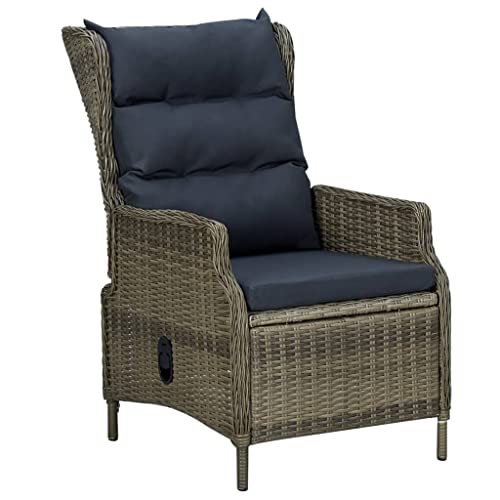 7 Piece Patio Dining Set Brown C779