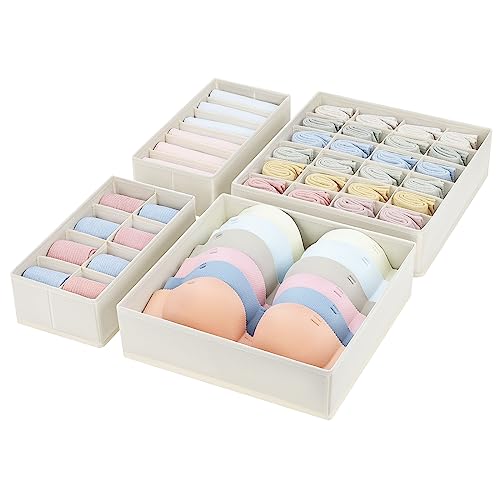Black Set of 4 Drawer Organizer J1184