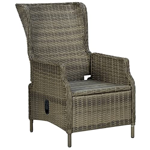 7 Piece Patio Dining Set Brown C779