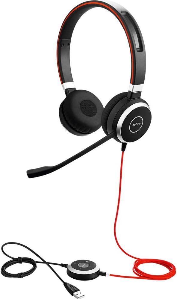 Wired Headset, Mono, 3.5mm Jack/USB Connection K97312