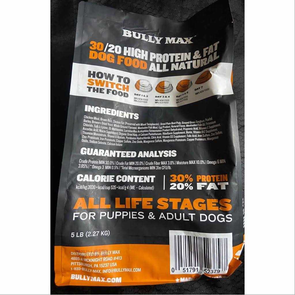 High Performance Dog Food W24843