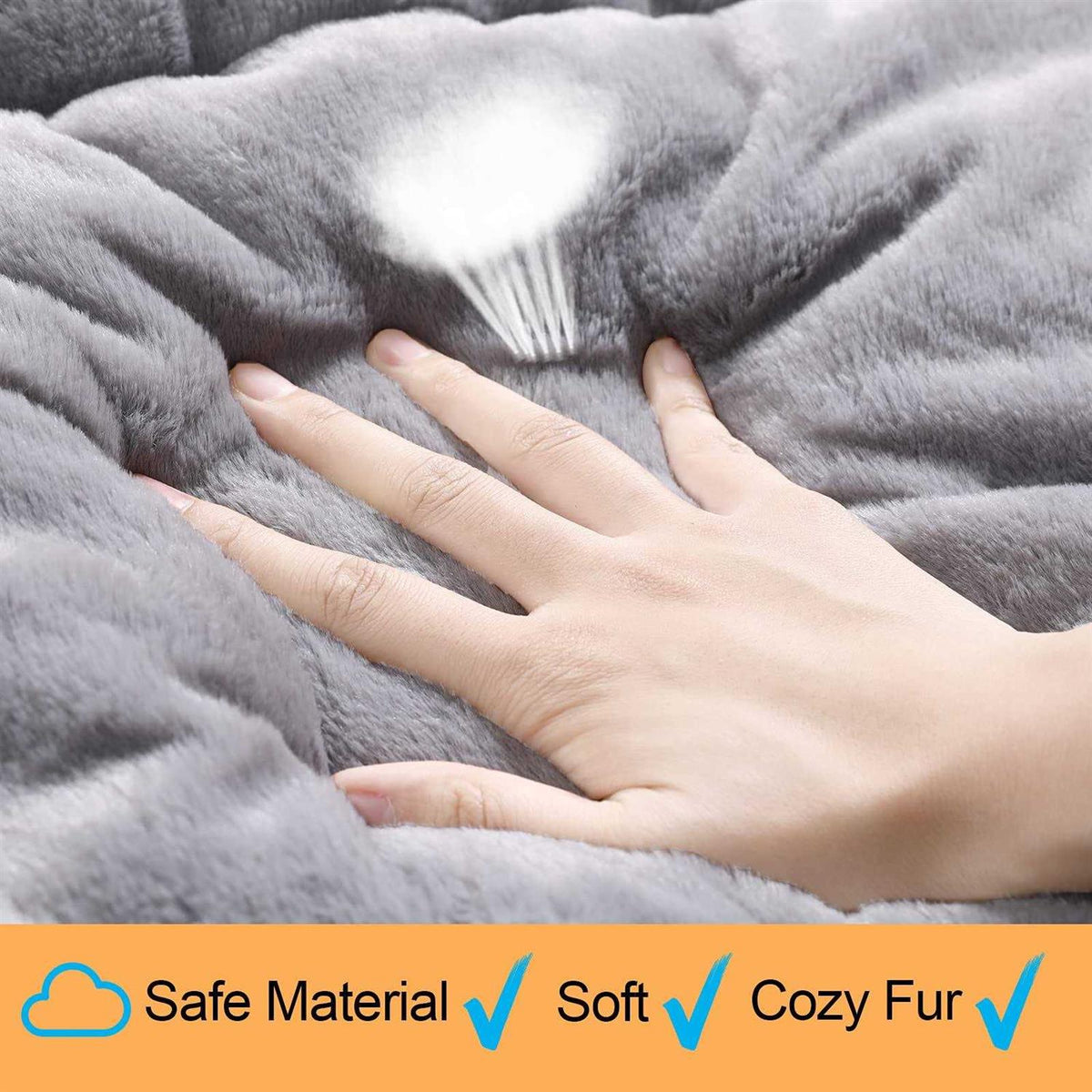 Dog Crate Bed Washable Anti-Slip Kennel Pad I290524