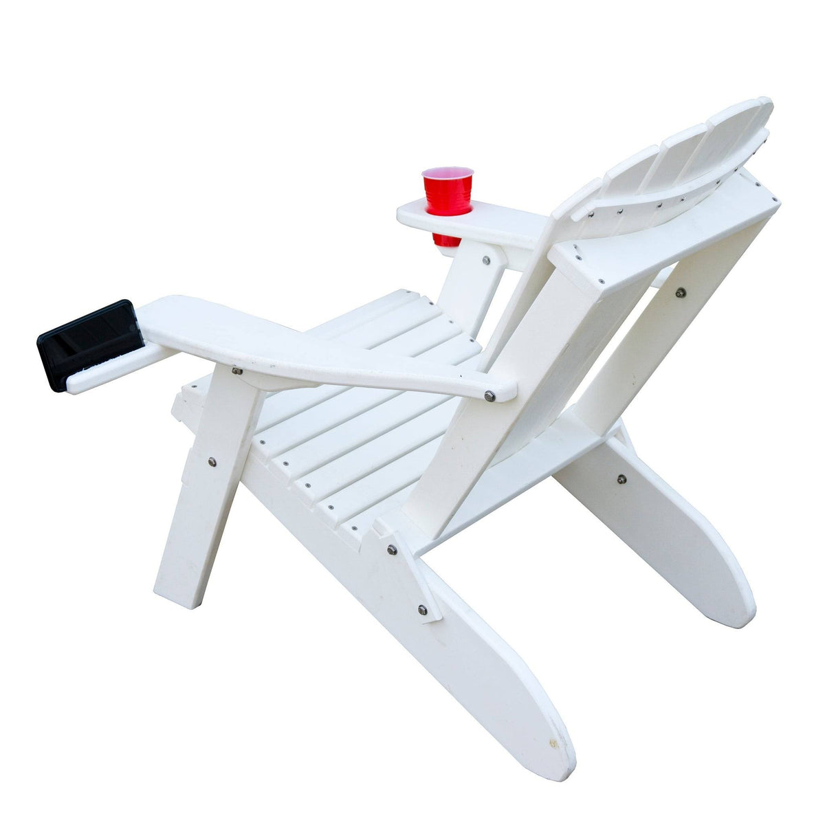 Speckled Maple/Brown Folding Adirondack Chair L909