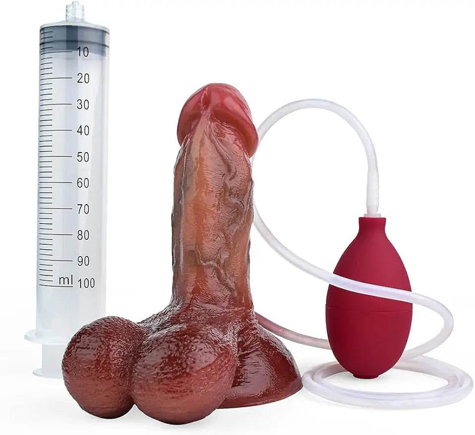 Silicone Inflatable Dildo J55992