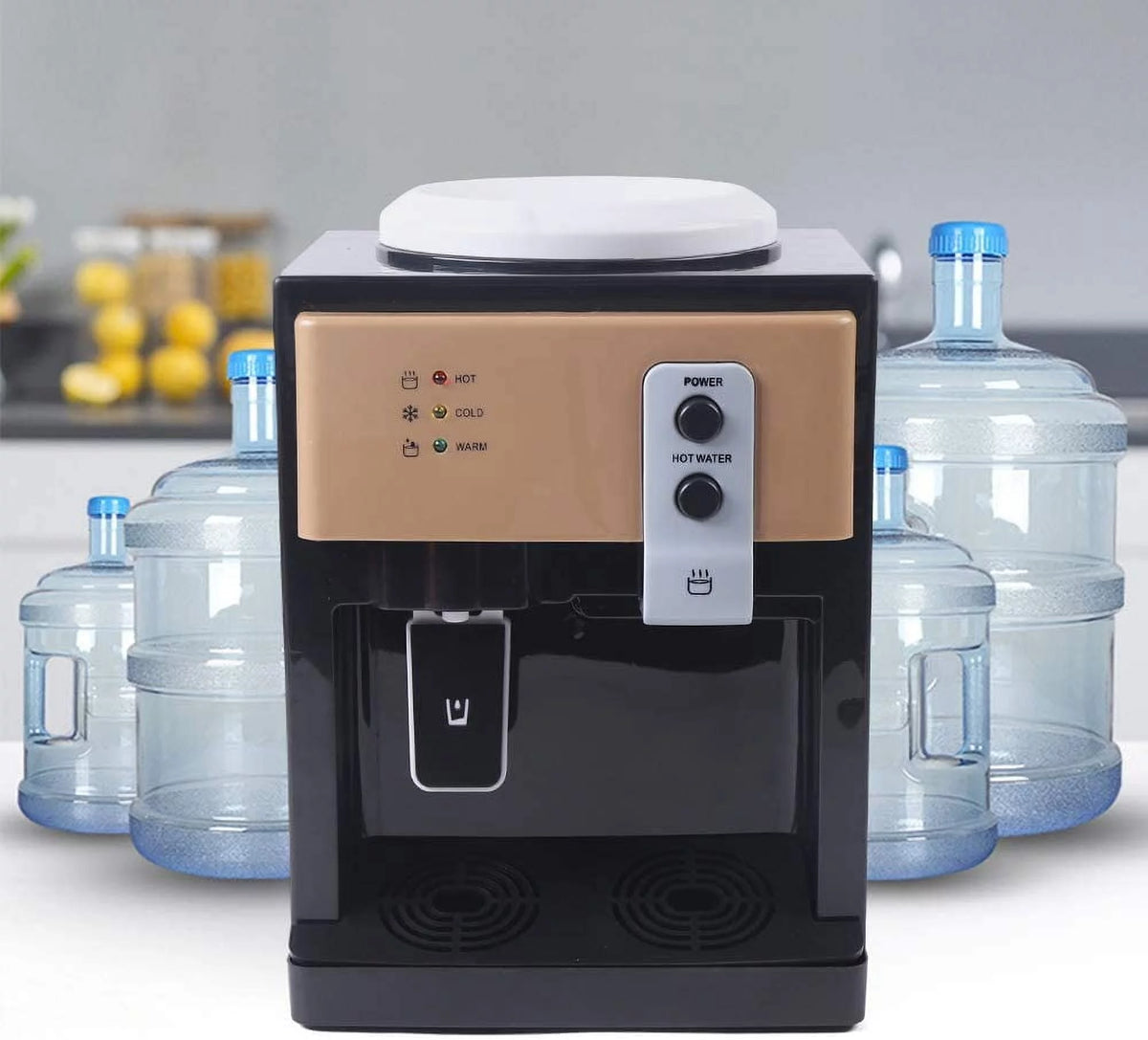 Top Loading Hot & Cold Water Cooler Dispenser for 3 or 5 Gallon Bottle K714