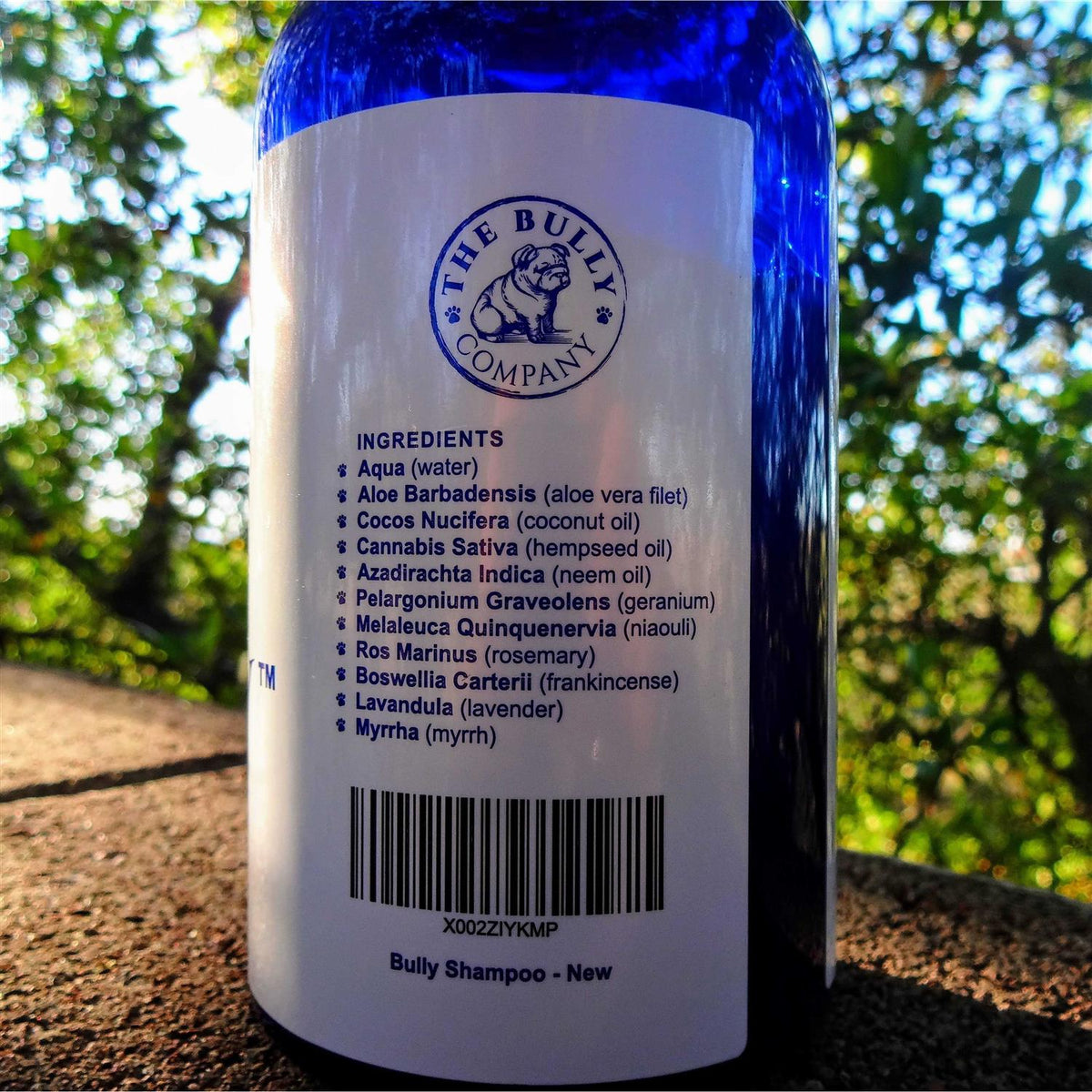 Bulldog Dog Shampoo All Natural Organic Formula Y715