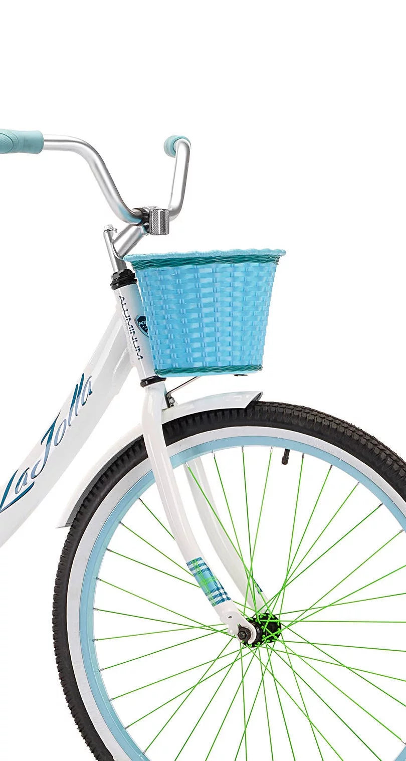 White Cruiser Bike Q178