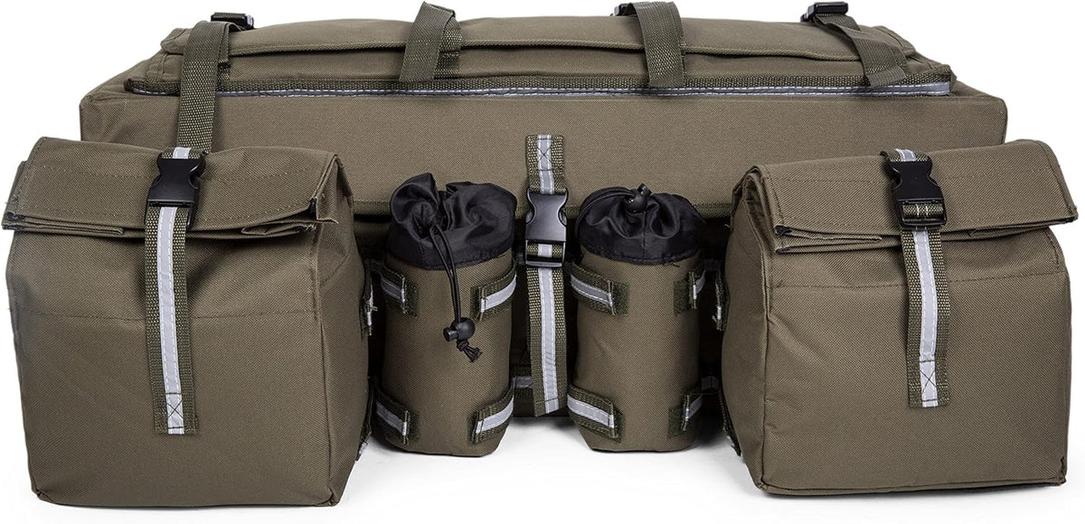 Green 600D Waterproof ATV Cargo Bag Y385956