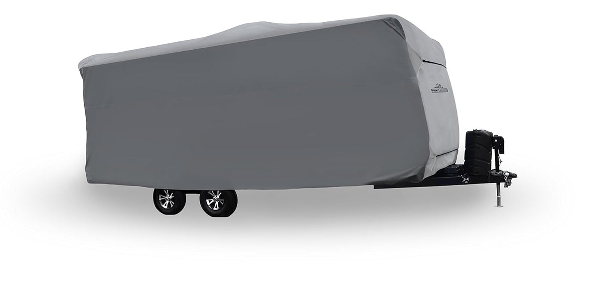 Gray Travel Trailer RV Cover E25070