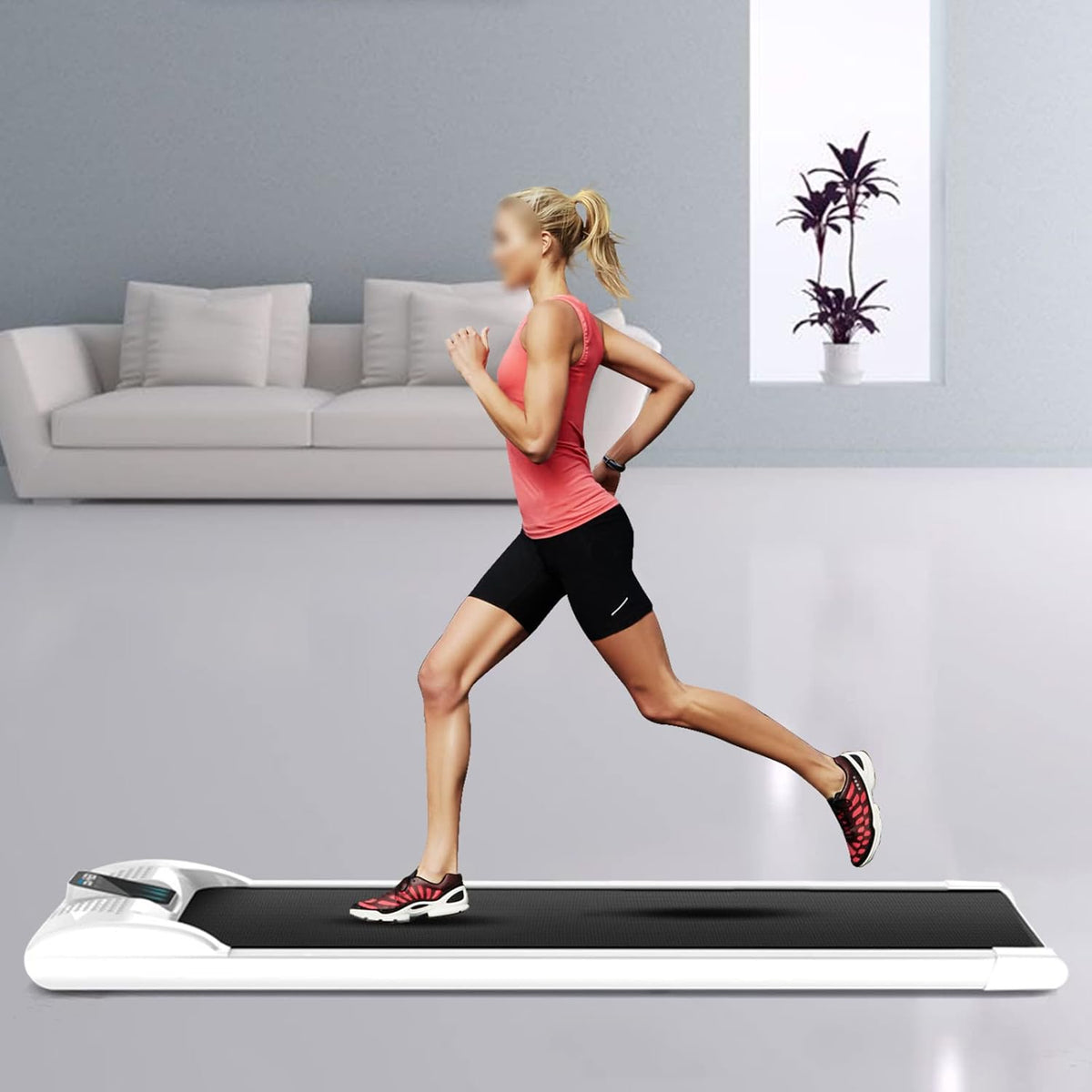 Under Desk Treadmill with Remote Control (220lbs) W403