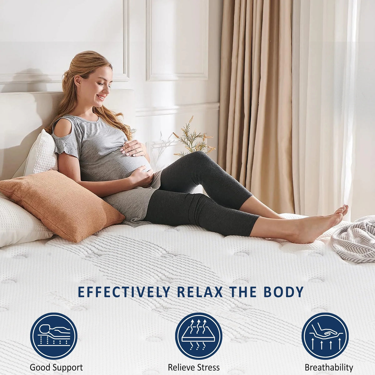 12 Inch Twin Gel Memory Foam Mattress M95577