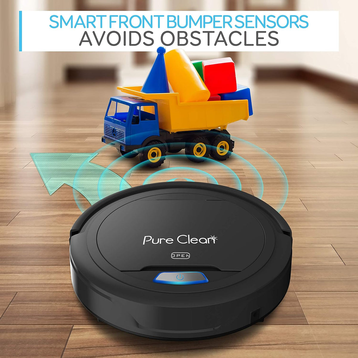 Black Robot Vacuum Cleaner M38081