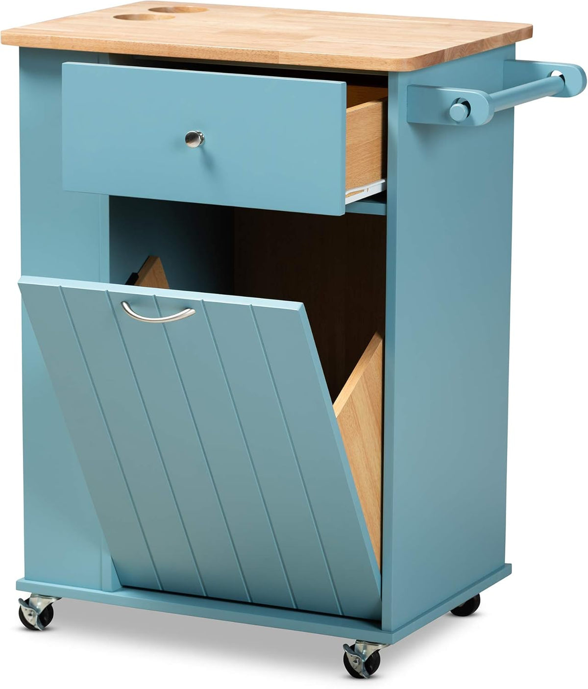 Blue/Natural Trolleys and Carts A678