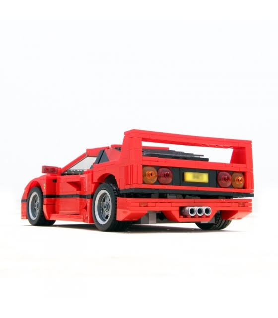 Red 1158 Pieces Building Bricks Toy Set O925822