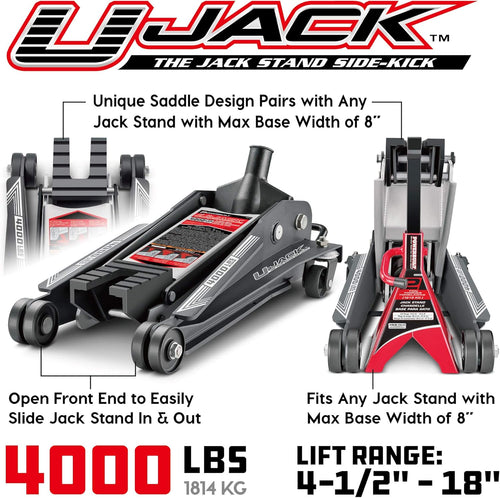 2 Ton 4000 lbs Garage Jack Y32901