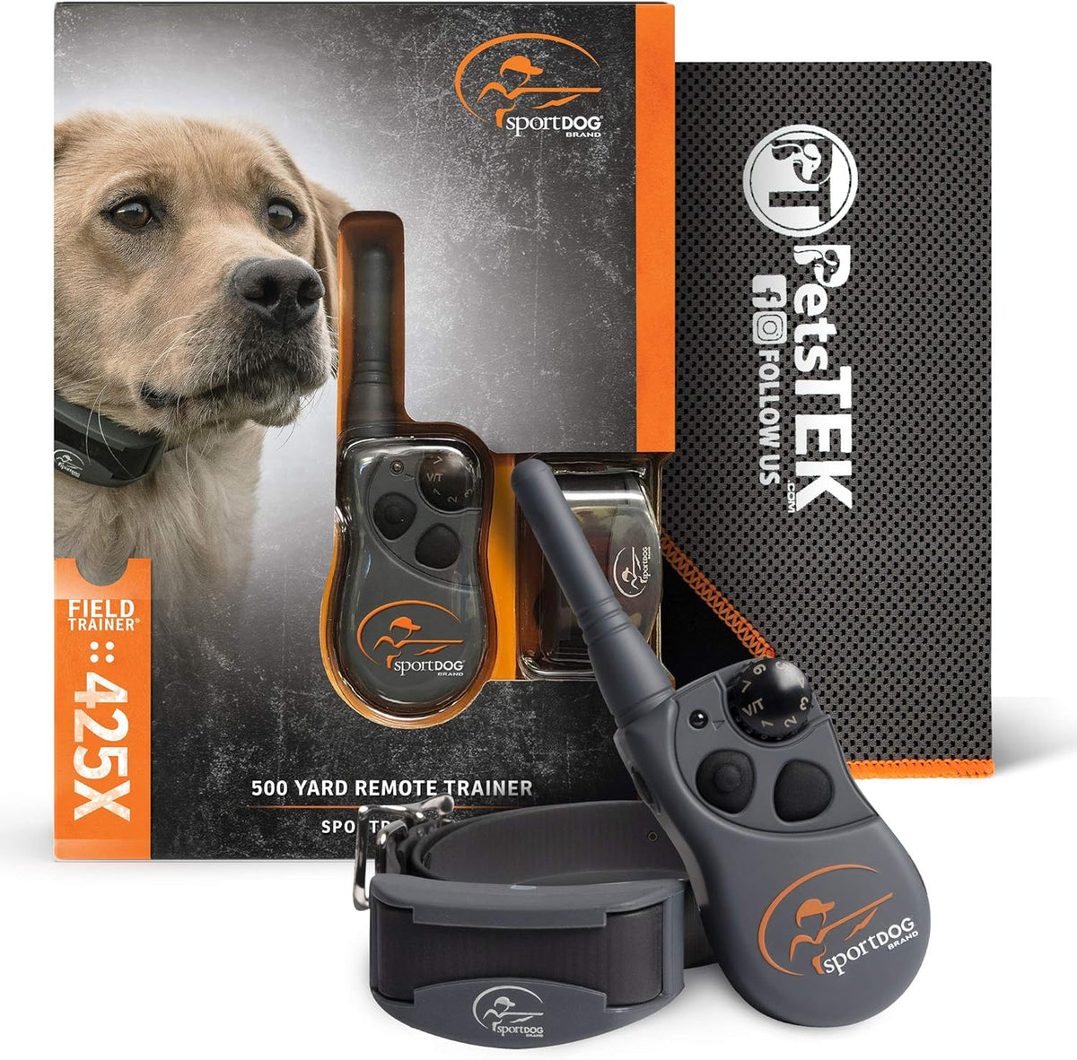 Electronic Dog Training Collar with Remote, 500 Yard Range, Waterproof, Rechargeable G52435