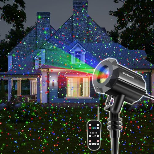Christmas Laser Projector Lights Waterproof Outdoor Decorative Lighting T3989