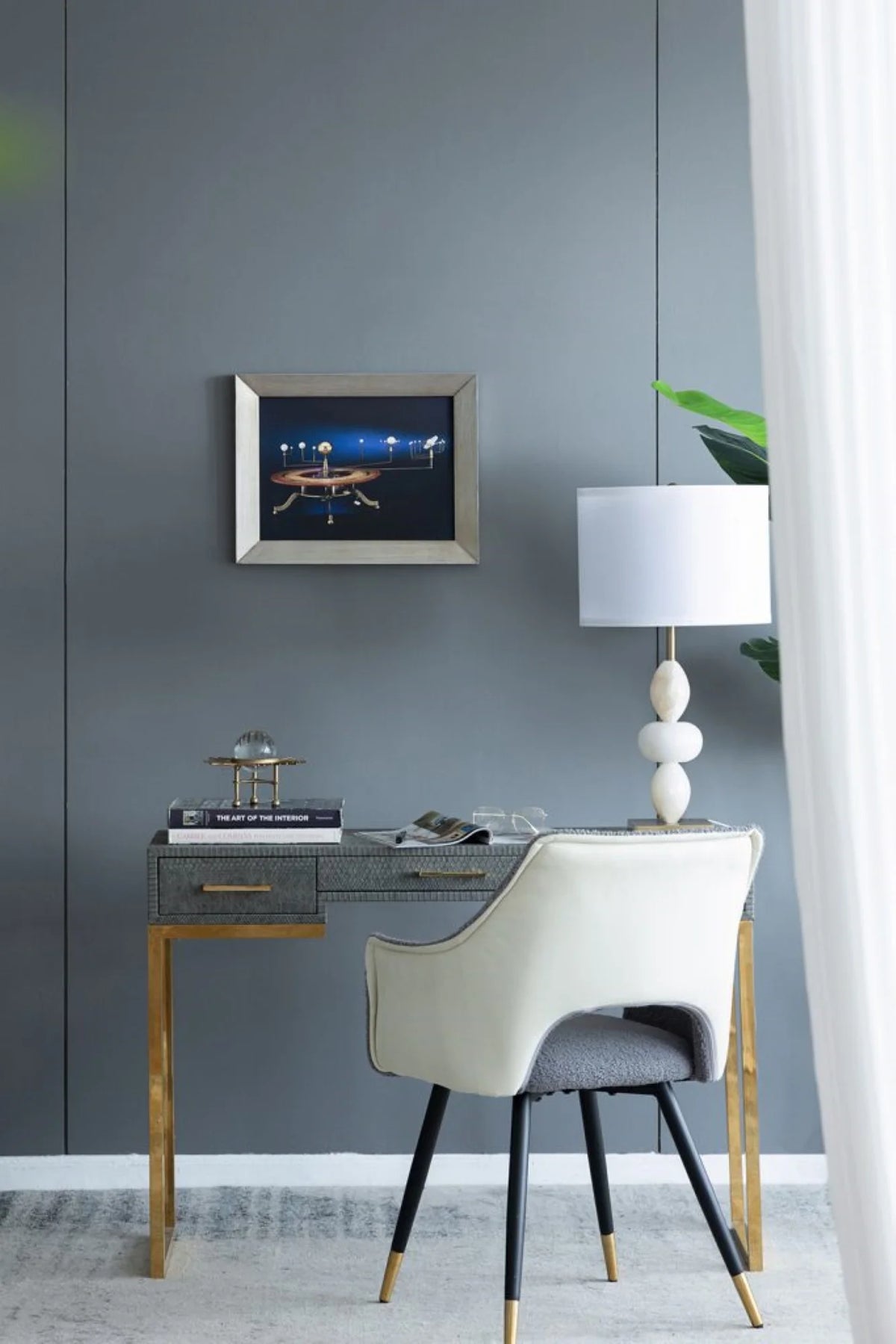 Traditional Space Frame Wall Art 15.75" x 19.75" X88009