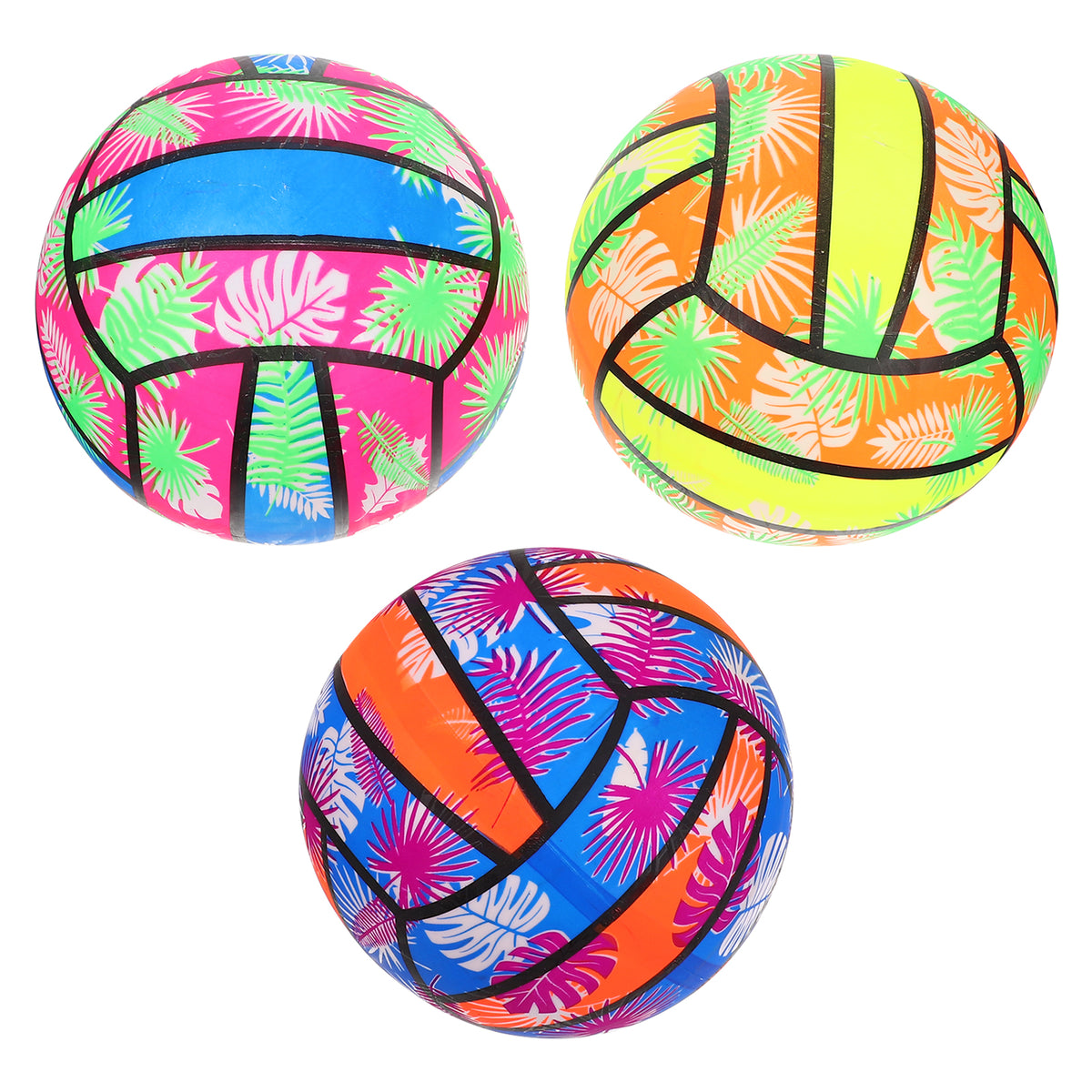Rainbow Inflatable Volleyball Kids Vinyl Sports Toy Ball D113