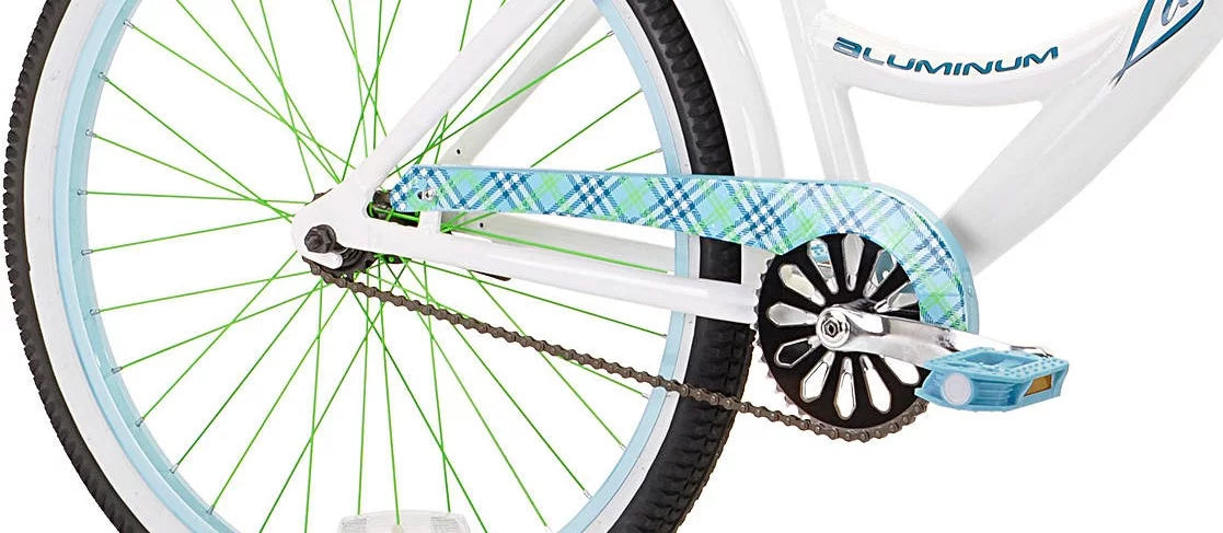 White Cruiser Bike Q178
