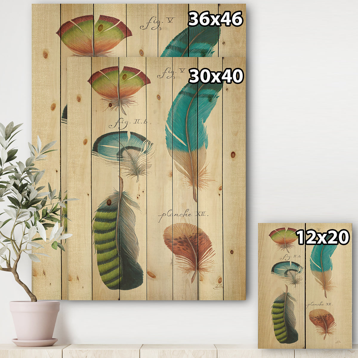 Natural Pine Wood Cabin & Lodge Print B67933