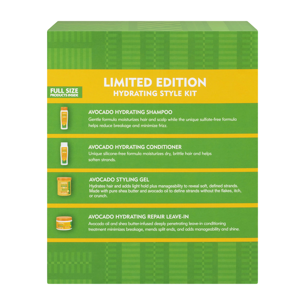 Avocado Hydrating Styling Kit – Full Size Gift Set H6837