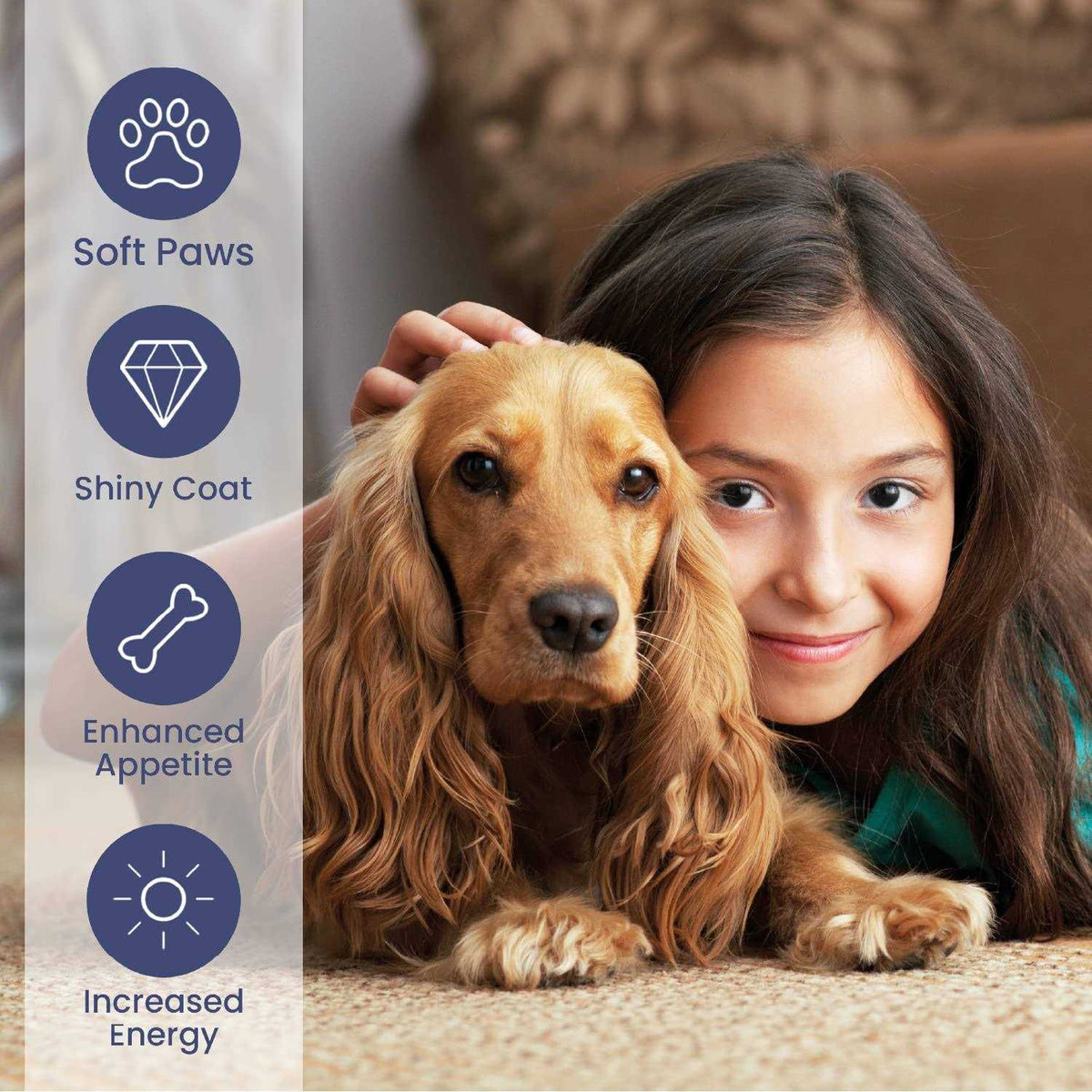 Salmon Oil for Dogs Cats Omega 3 Fish Oil Liquid Supplement C765519