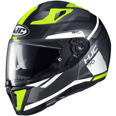 Orange/Black Motorcycle Helmet, Large L84763