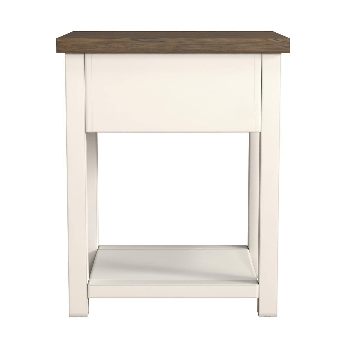 Gray Set of 2 Rectangular Nightstand C4001