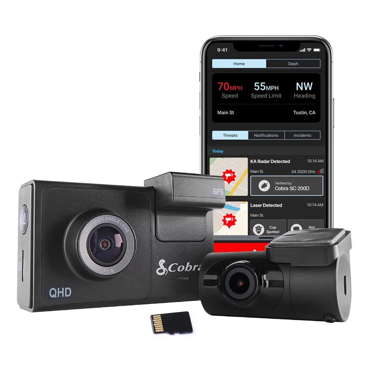 1600P Dash Cam + Rear Cam K2292