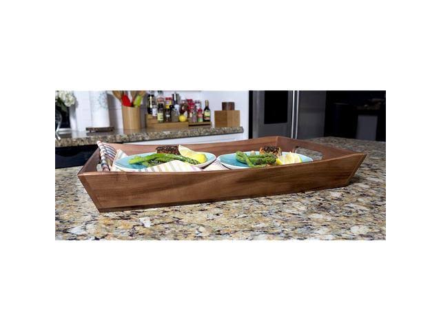 Acacia Curved Serving Tray N824