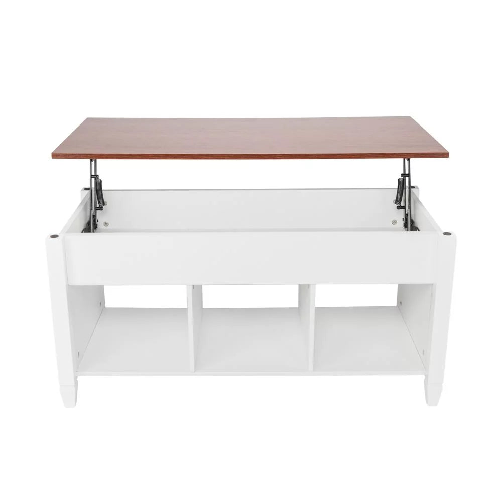 Lift Top Coffee Table with Hidden Compartment H375416