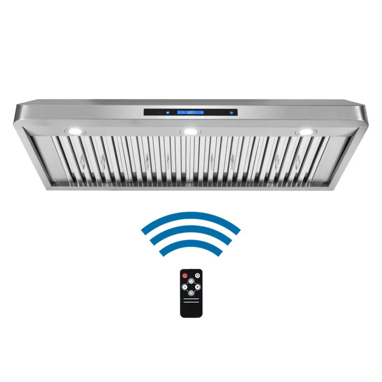 48 500 CFM Convertible Under Cabinet Range Hood with Digital Touch Controls Q322