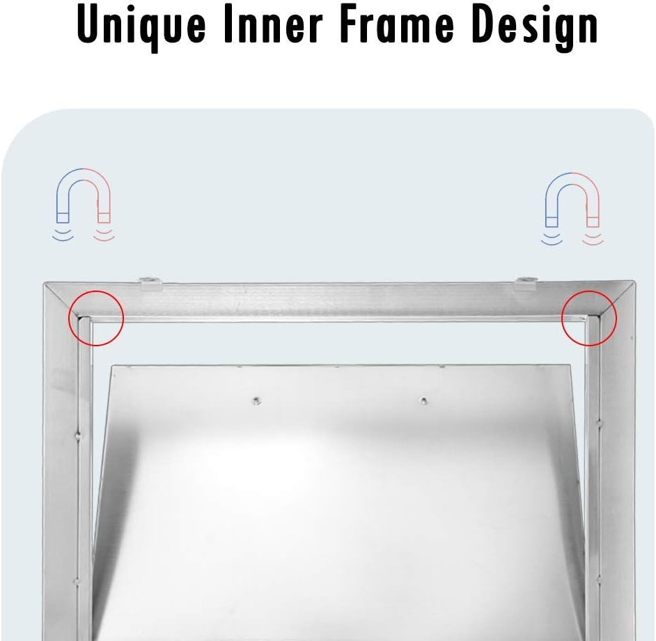 Stainless Steel Outdoor Kitchen Door 17 W X 24 H Q2242