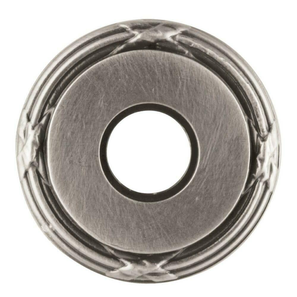 Pair of Estate Rosettes for Privacy Functions - Satin Nickel P80644