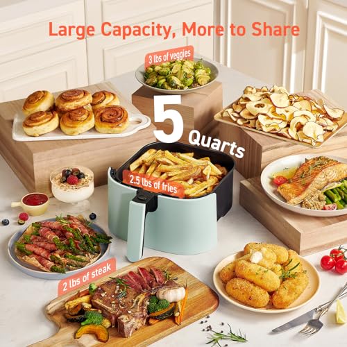 Compact 5QT Air Fryer with Nonstick Basket R191197