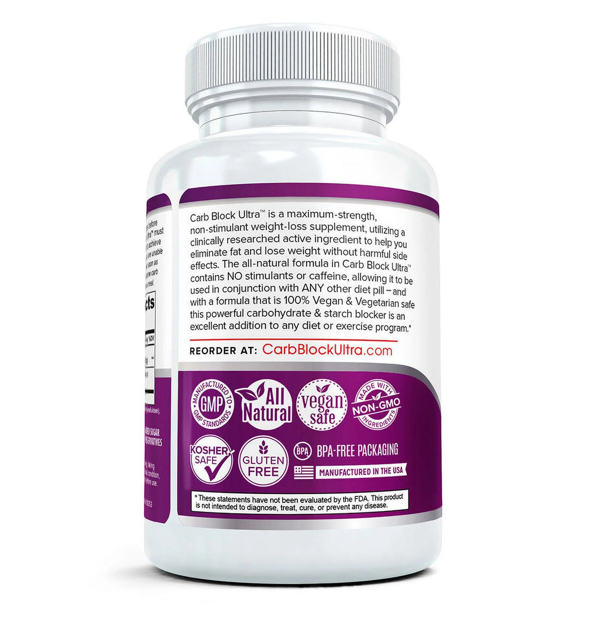 Starch & Fat Blocker Weight Loss Diet Pill 60 Capsules A8532
