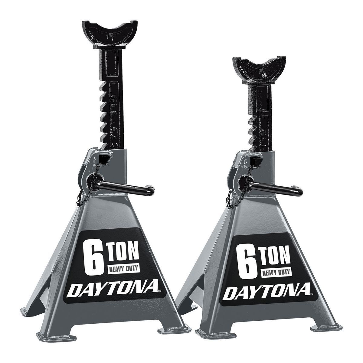 6 Ton Heavy Duty Ratcheting Jack Stands O962