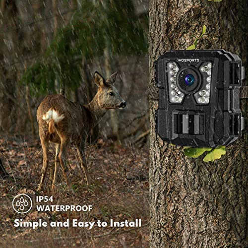 24MP 1080P HD Mini Trail Camera 2 Pack with Night Vision V927