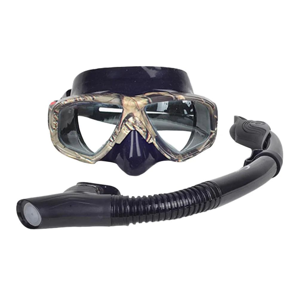 Silicone Snorkel Set with Goggles and Mouthpiece B175245