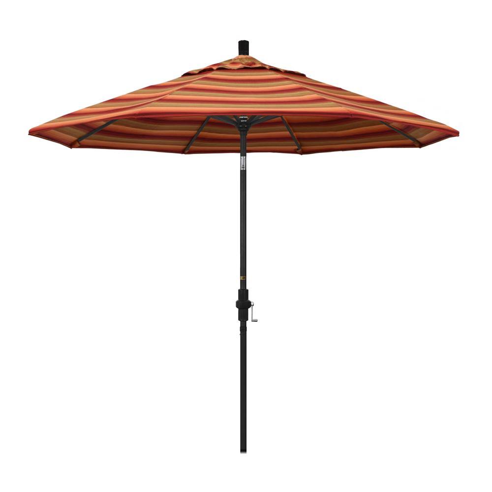 9 ft. Sunbrella Aluminum Single Vent Tilt Market Umbrella B5869