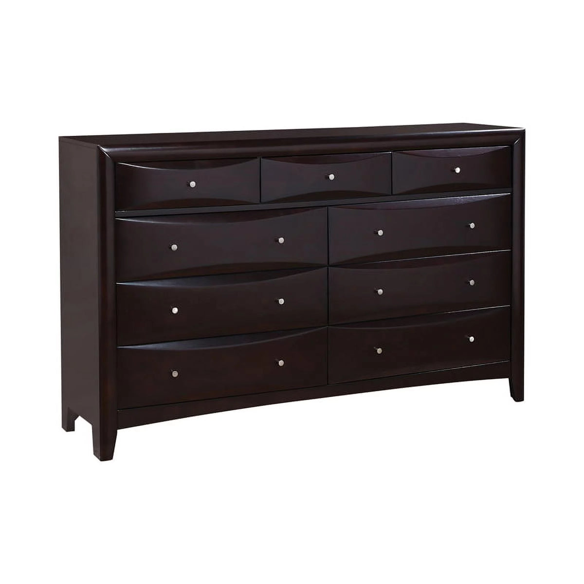 Bedroom Set with Bookcase Headboard S552