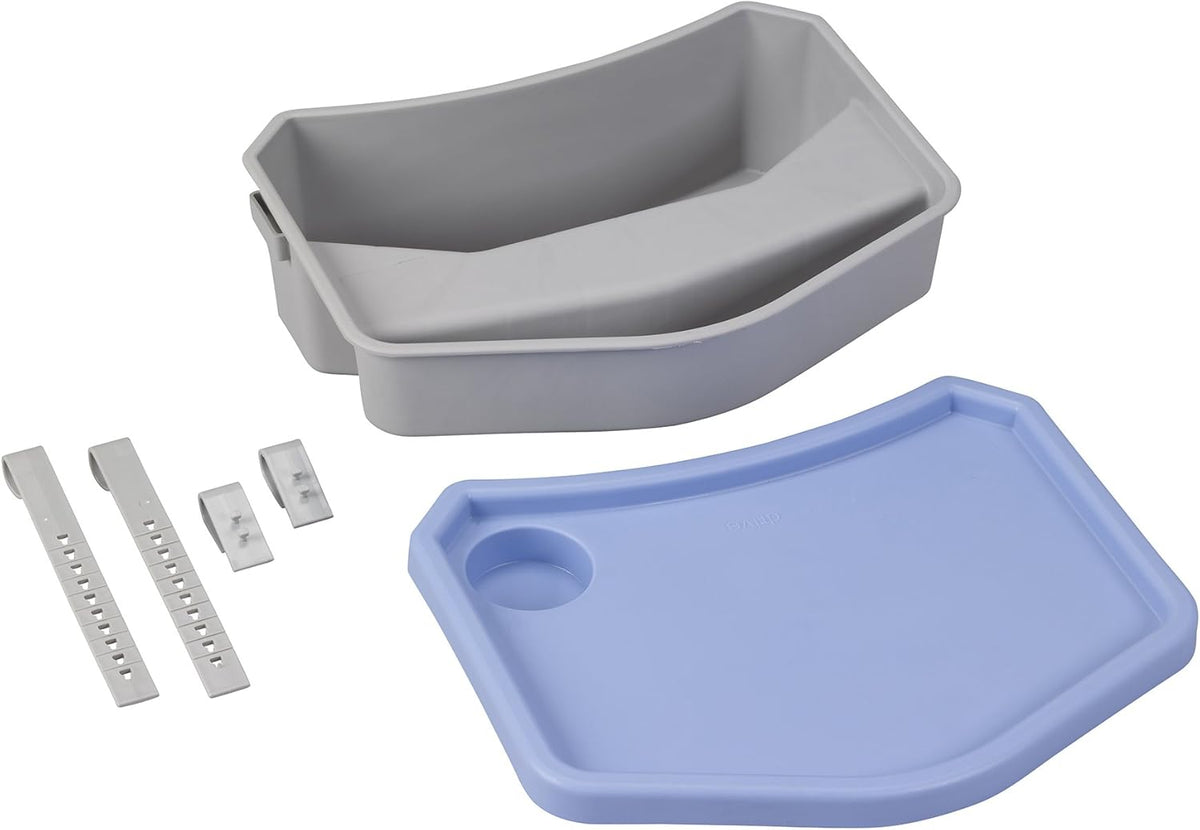 Gray/Blue Walker with Tray F31612